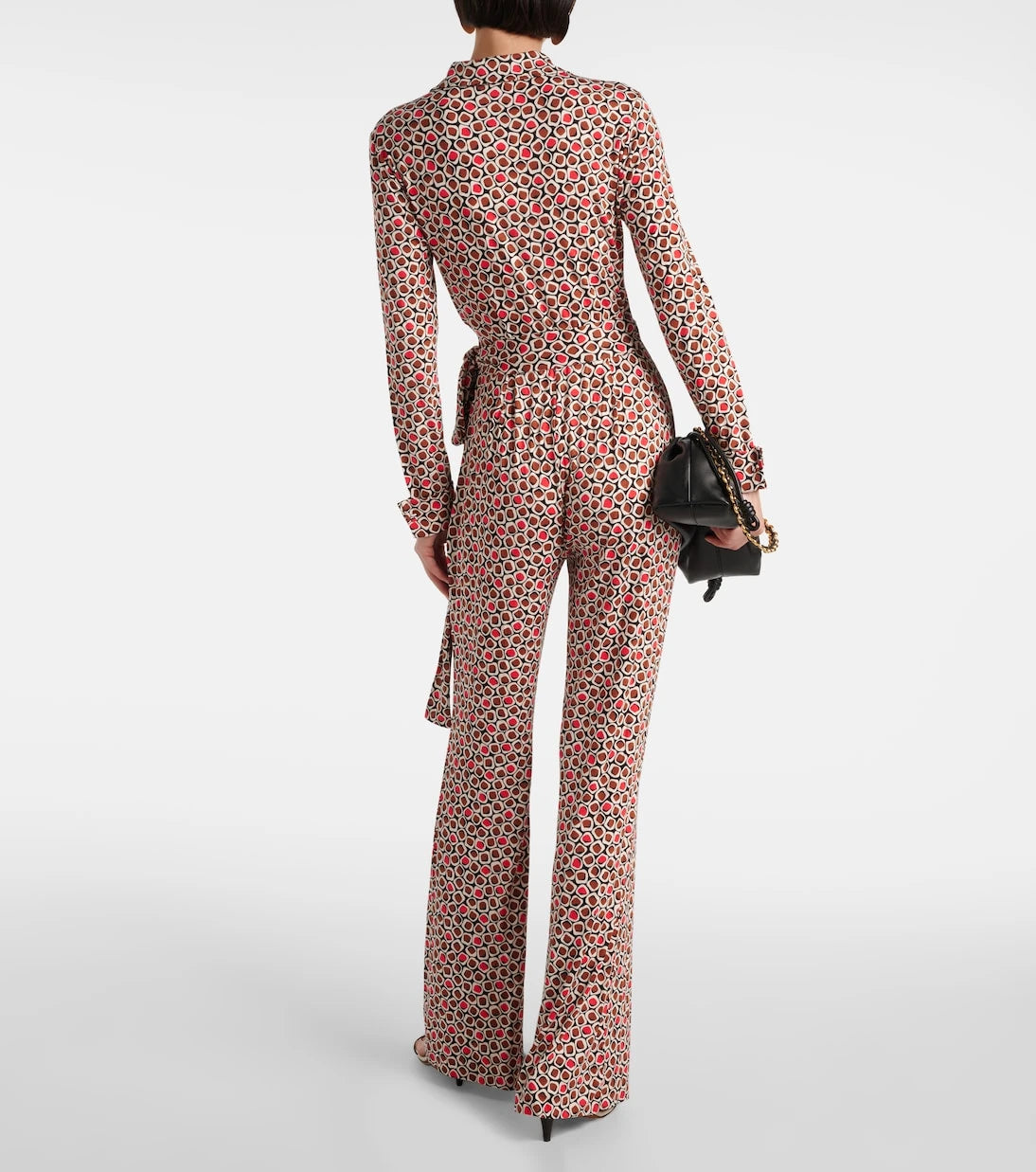 Diane von Furstenberg - Michelle printed jersey jumpsuit