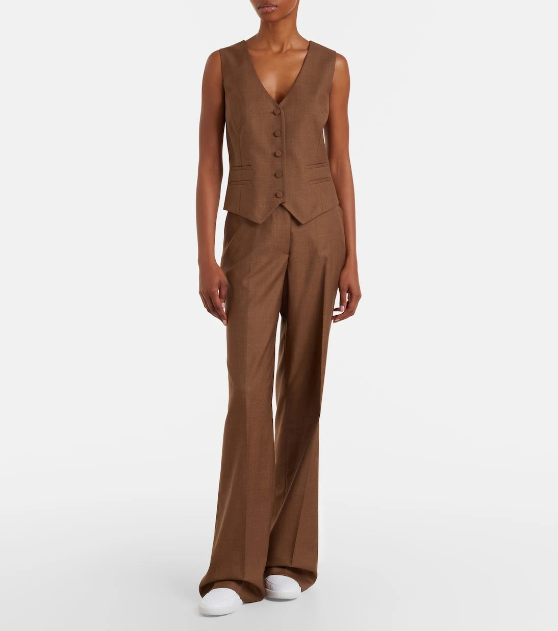 Gabriela Hearst - Coleridge wool and silk vest