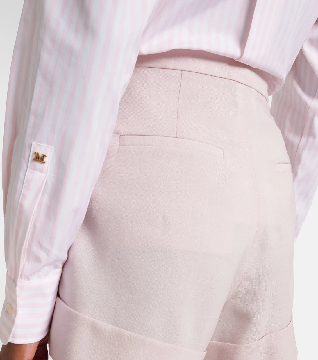 Max Mara - Celebre wool-blend shorts