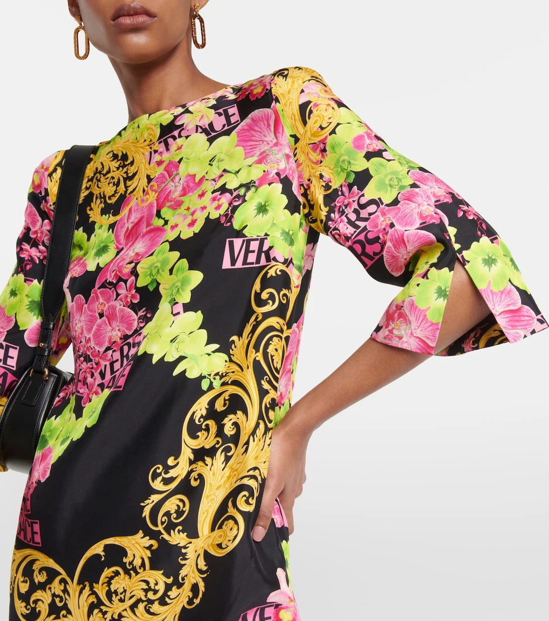 Versace - Printed minidress