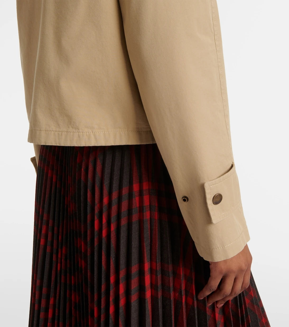 Burberry - Cotton gabardine jacket
