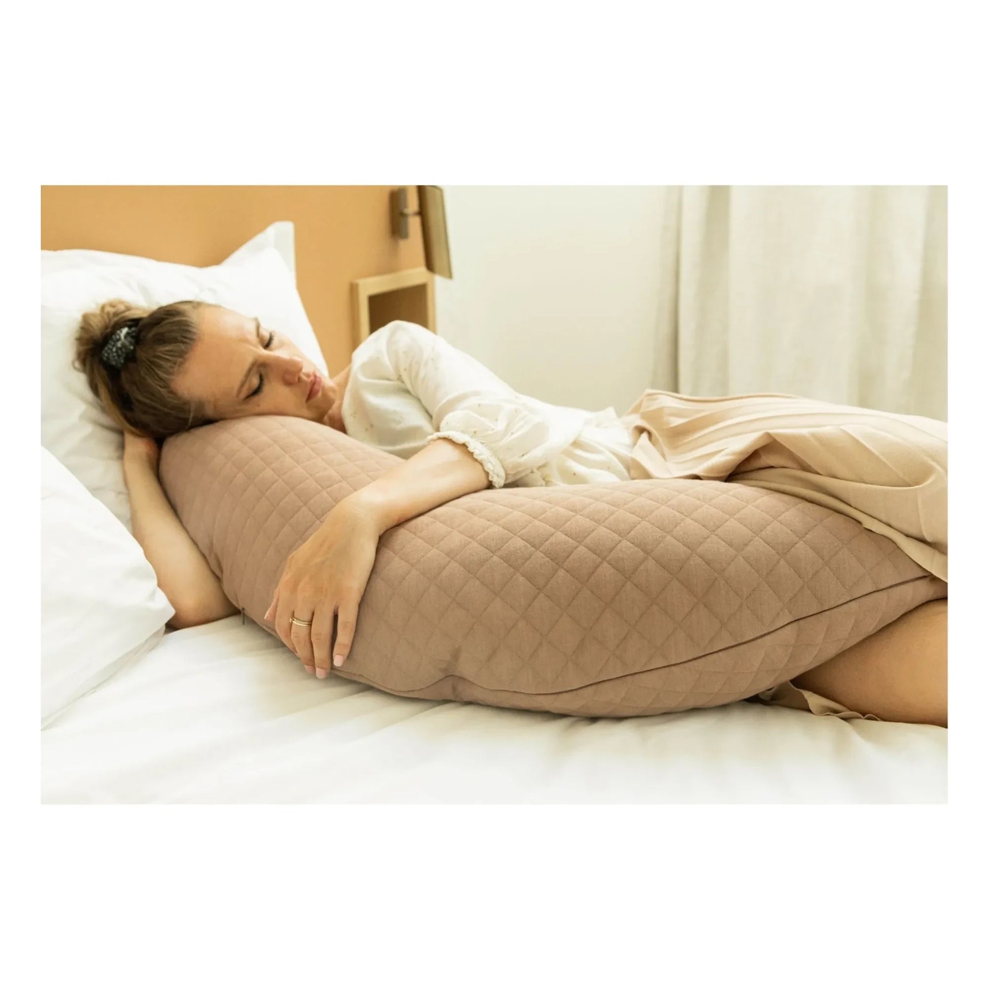 Béaba - Big Flopsy nursing cushion | Frosted brown