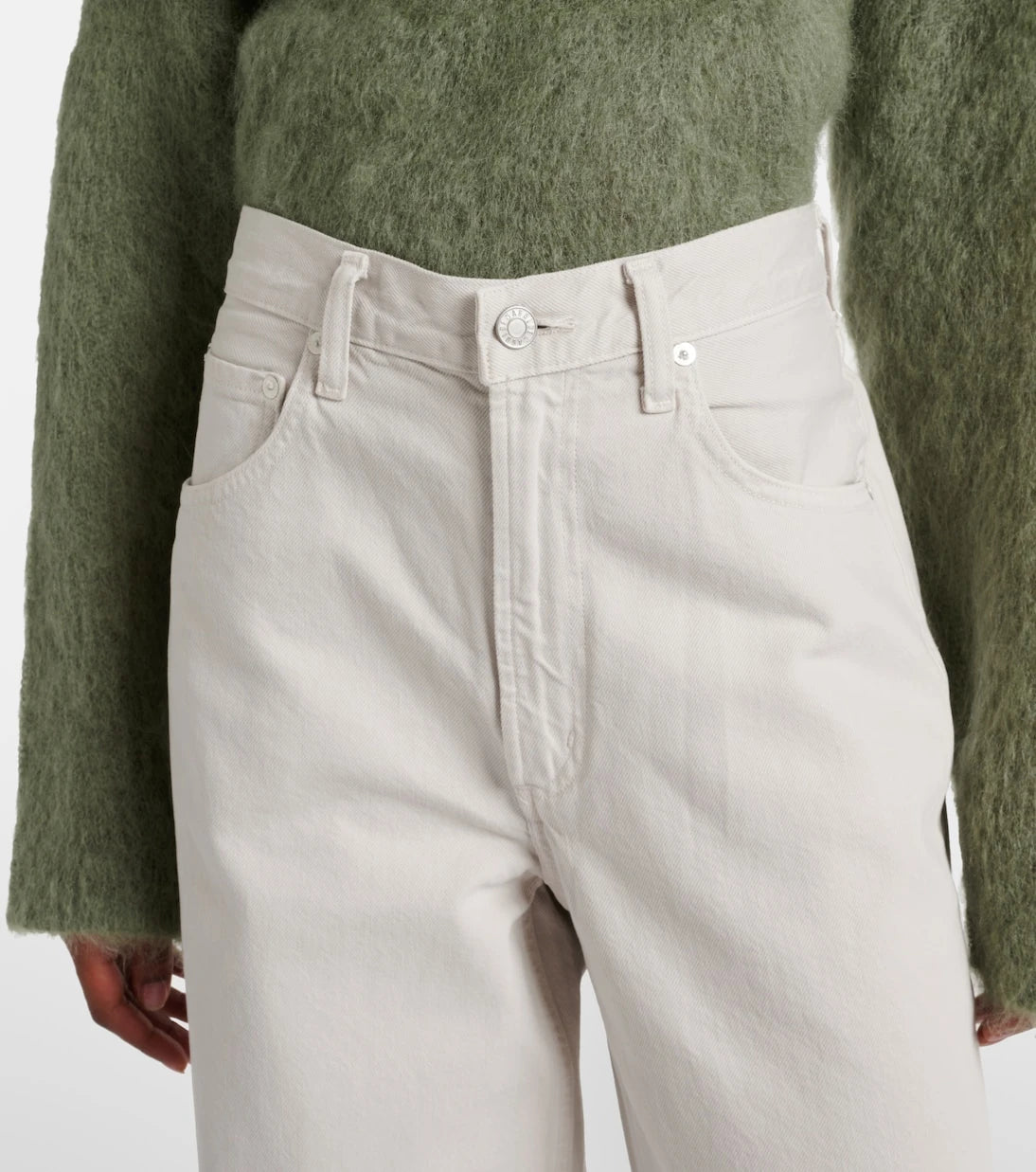 Agolde - Low Curve mid-rise wide-leg jeans