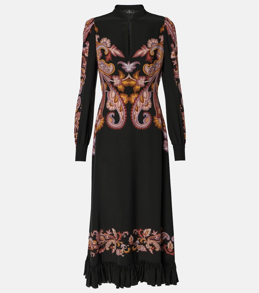 Etro - Paisley silk midi dress