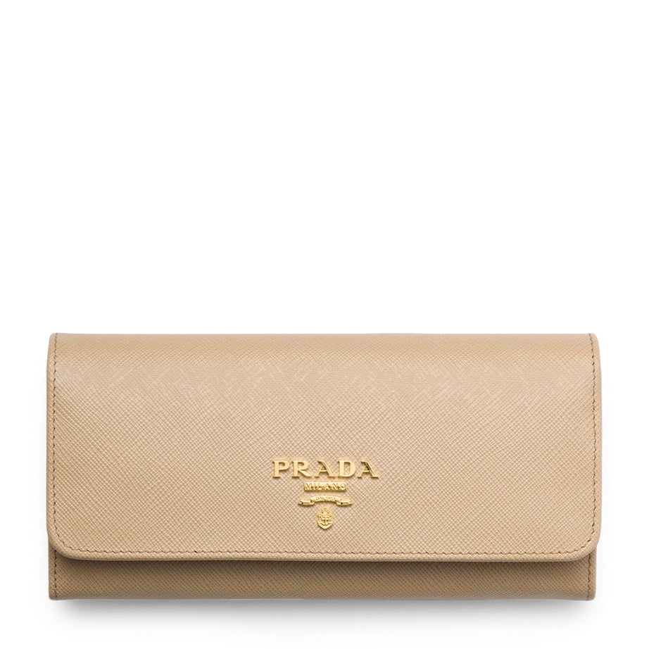 Large Saffiano Leather Wallet