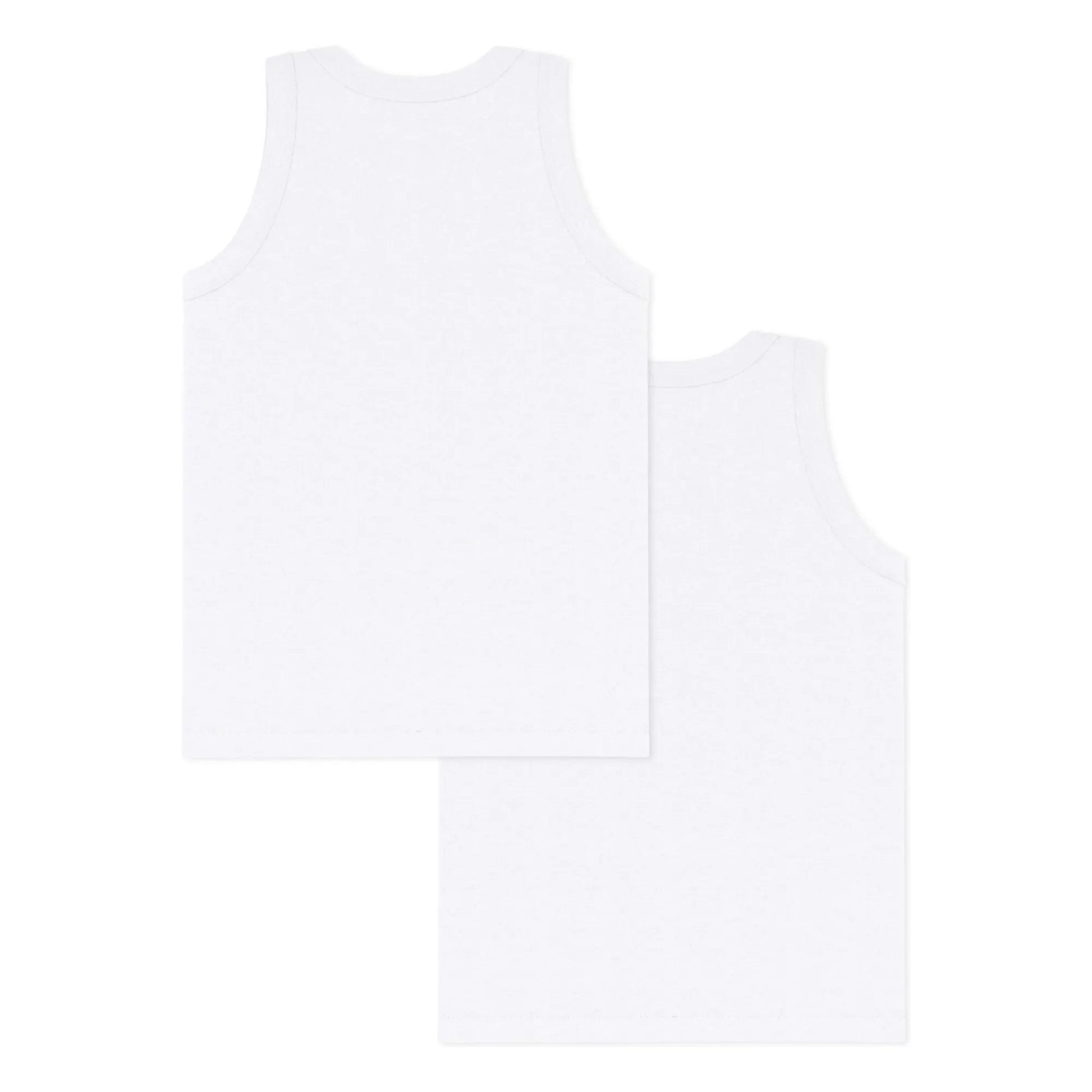 Petit Bateau - Batch 2 Tank tops | White