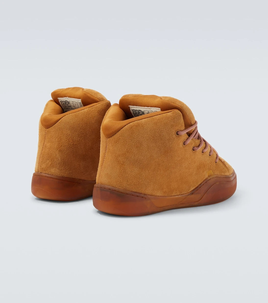 ERL - Vamp suede high-top sneakers