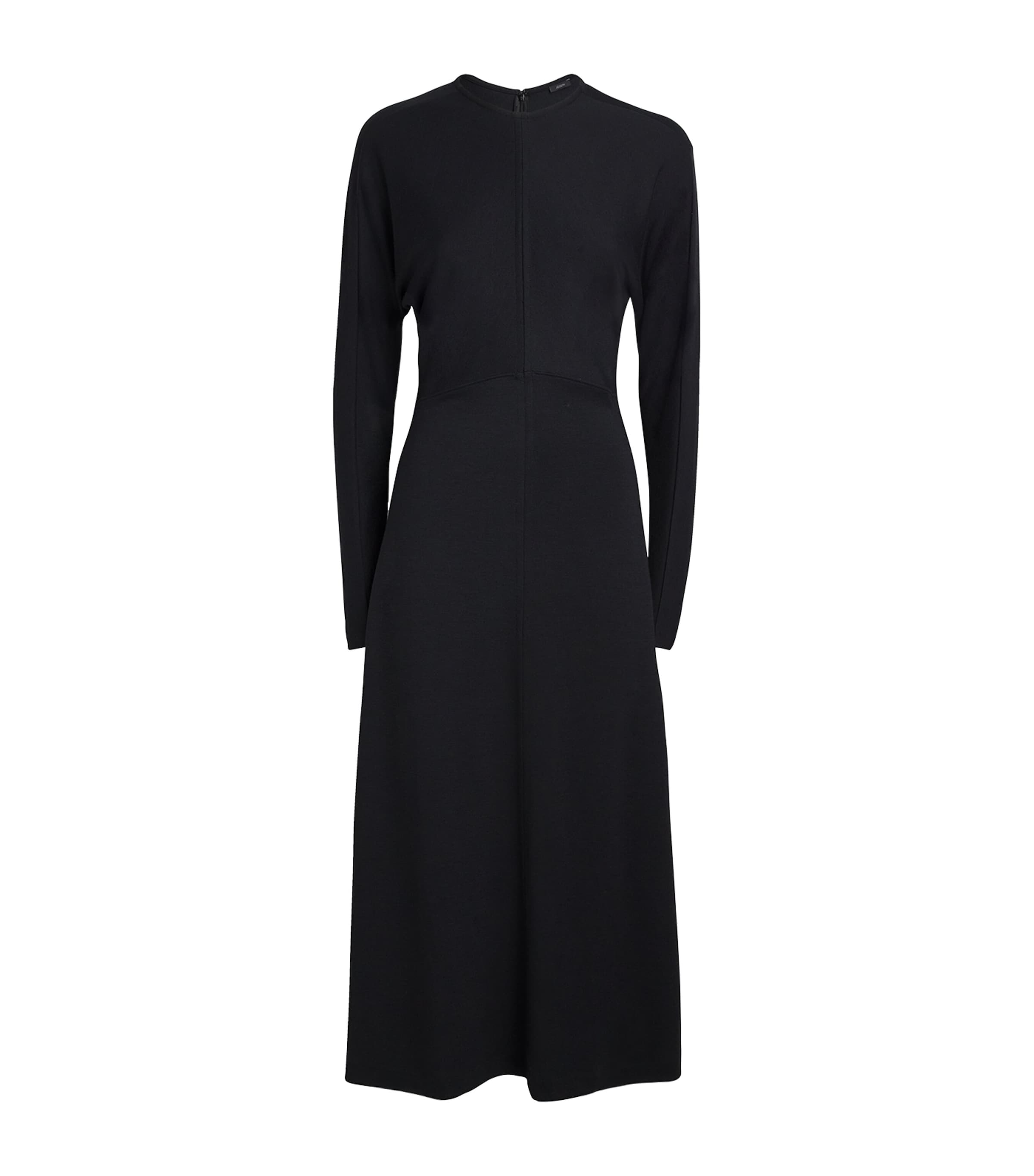 Joseph Black Jersey Midi Dress