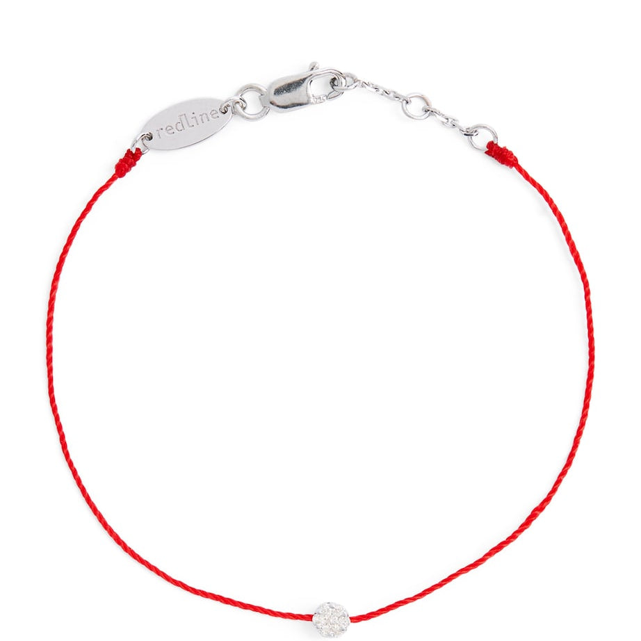 Redline White Gold and Diamond Illusion Bracelet (17.5cm)