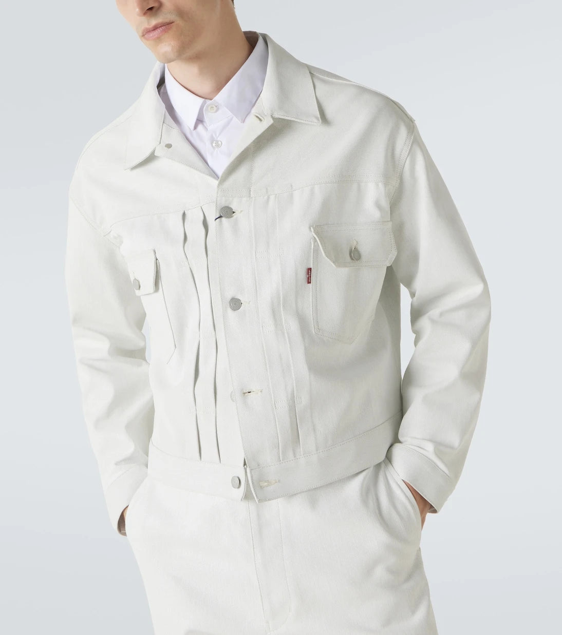 Junya Watanabe - x Levi's® oversized denim jacket