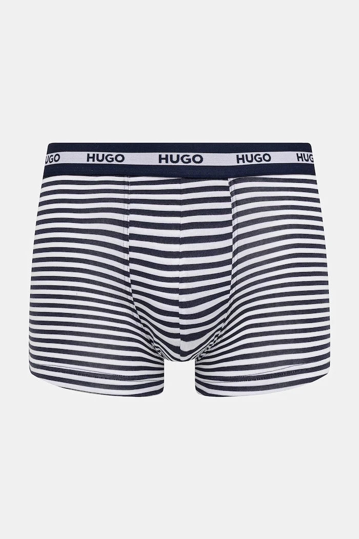 Pamuklu erkek HUGO boxer TRUNK TR PLANET DES 3'lü