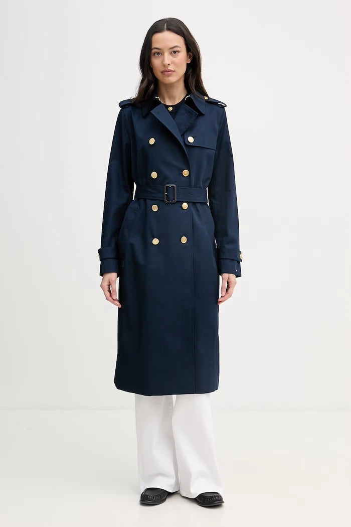 Tommy Hilfiger шлифер дамски от памук