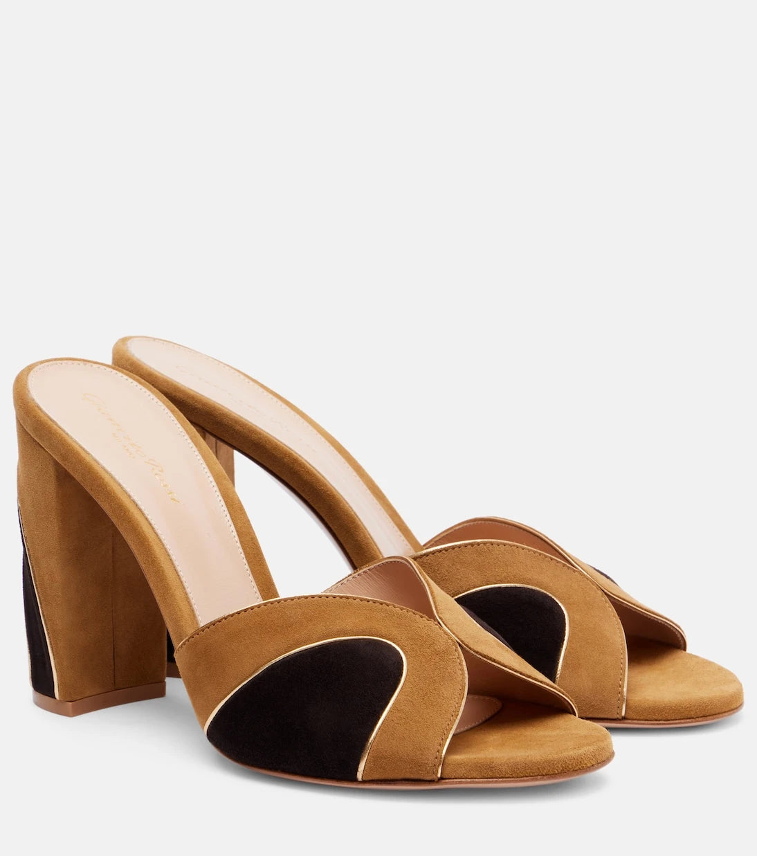 Gianvito Rossi - 95 suede mules