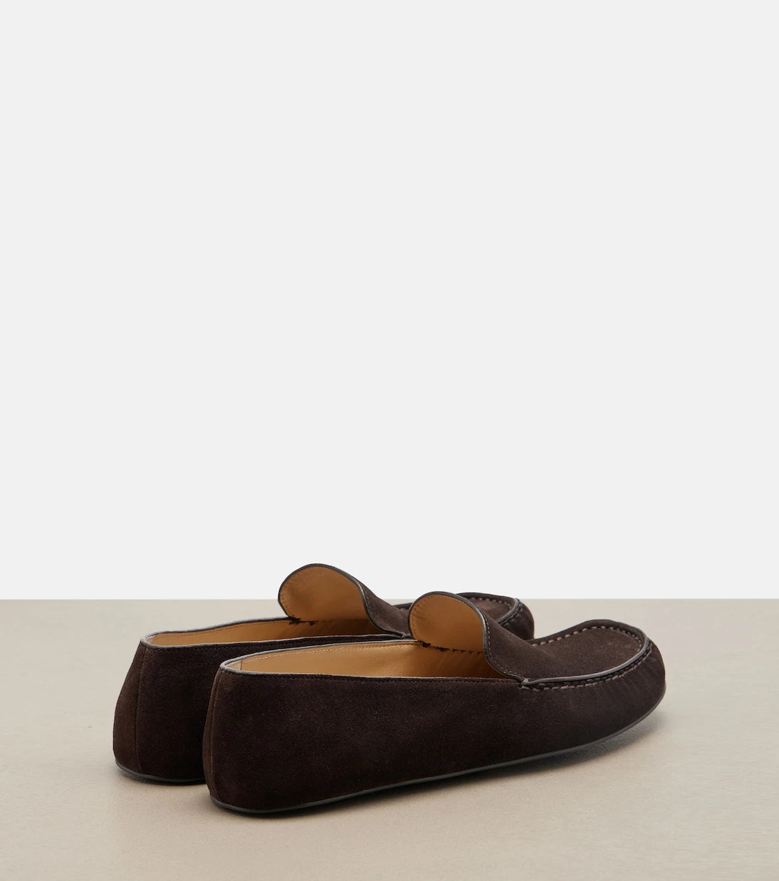 The Row - Leo suede loafers