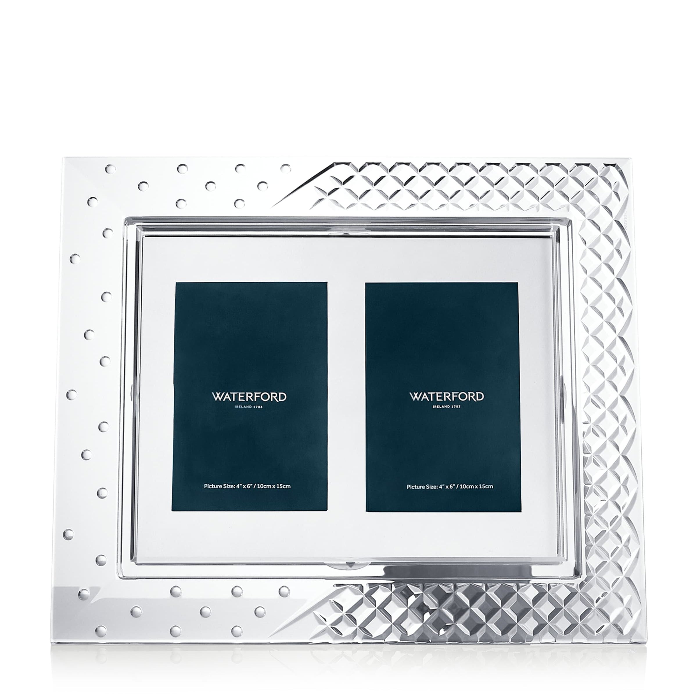 Waterford Crystal Celebrations Double Mount Photo Frame (8'' x 10'')