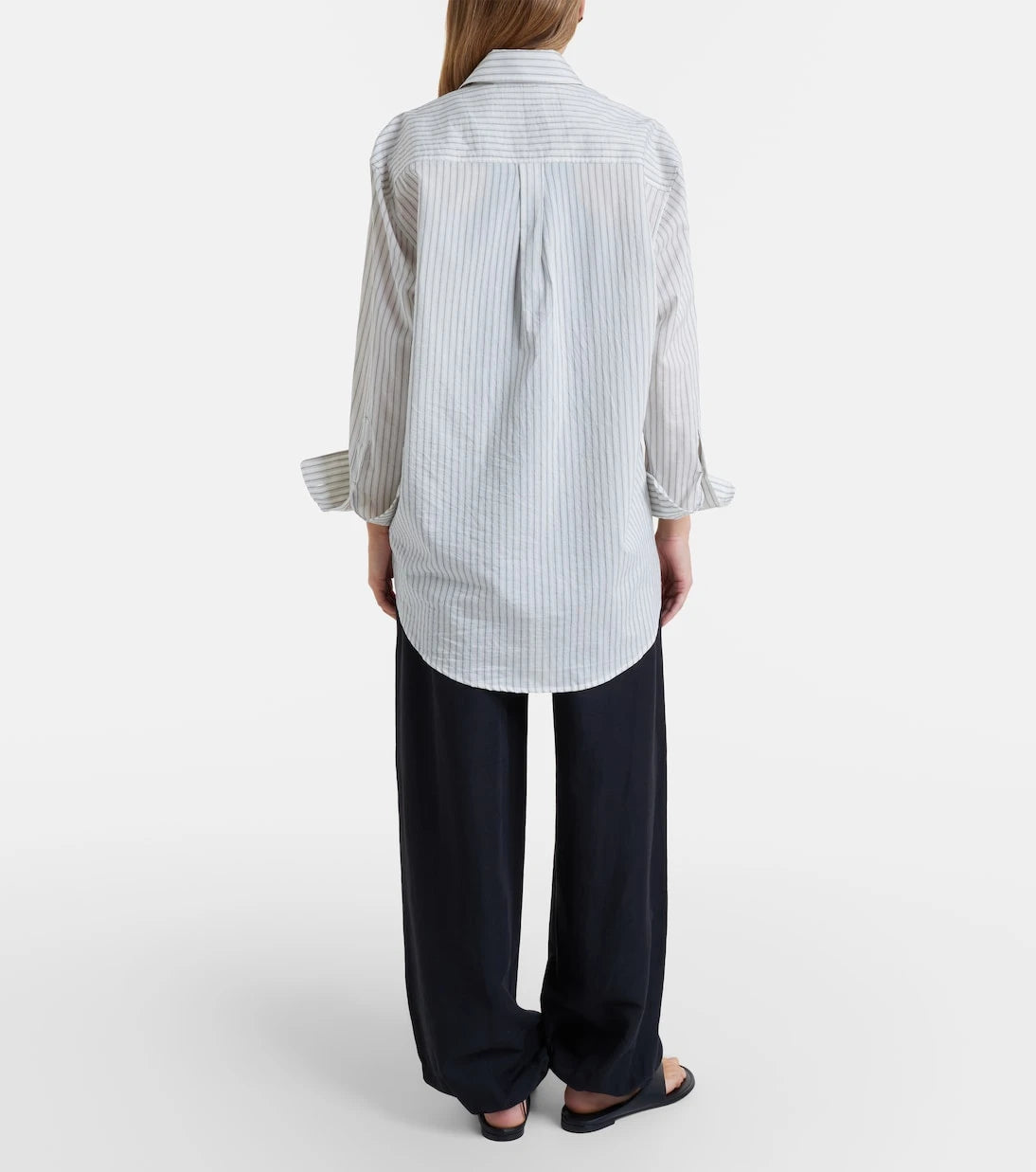 Vince - Cotton, rayon, and linen balloon pants