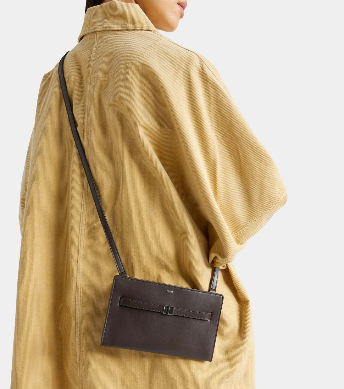 Toteme - Small leather crossbody bag