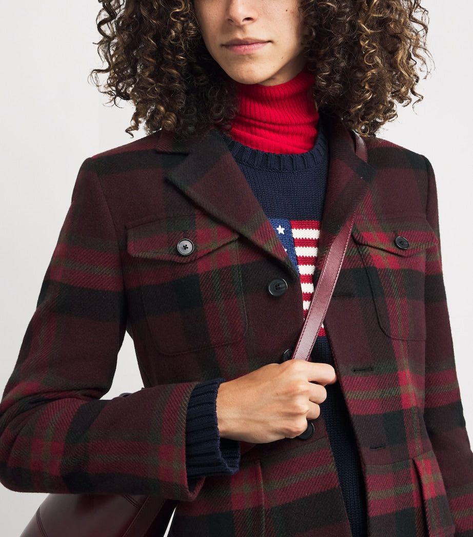 Polo Ralph Lauren Multi Wool-Blend Check Jacket