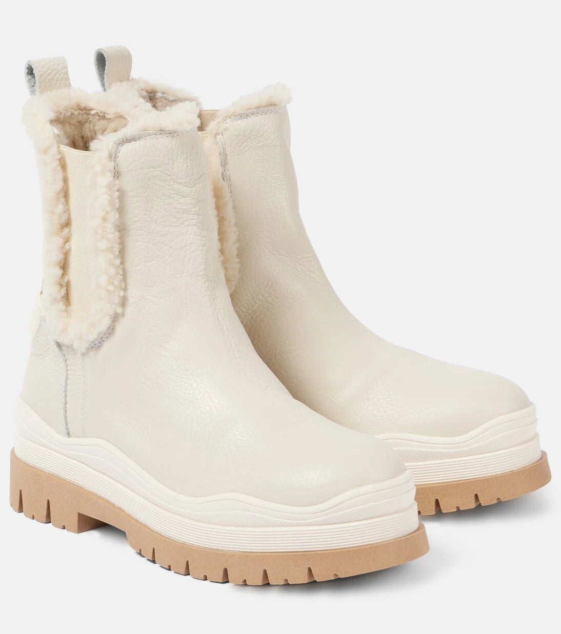 Bogner - Arosa 8 shearling-lined leather Chelsea boots