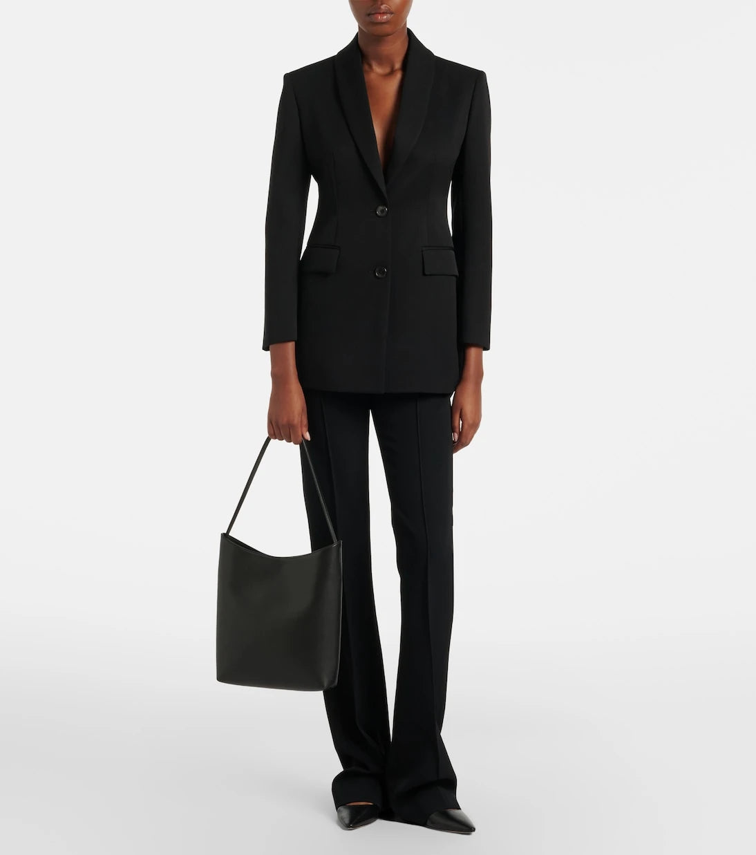 The Row - Alma Medium leather shoulder bag