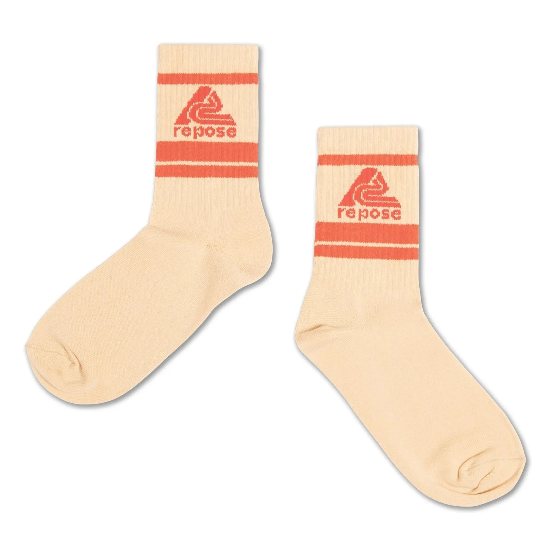 Repose AMS - Logo socks | Beige