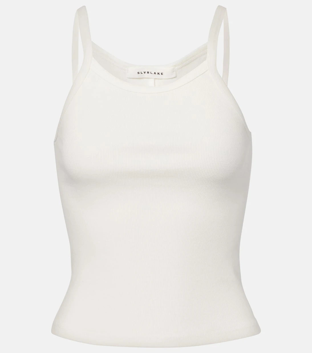Slvrlake - Ribbed-knit cotton jersey tank top