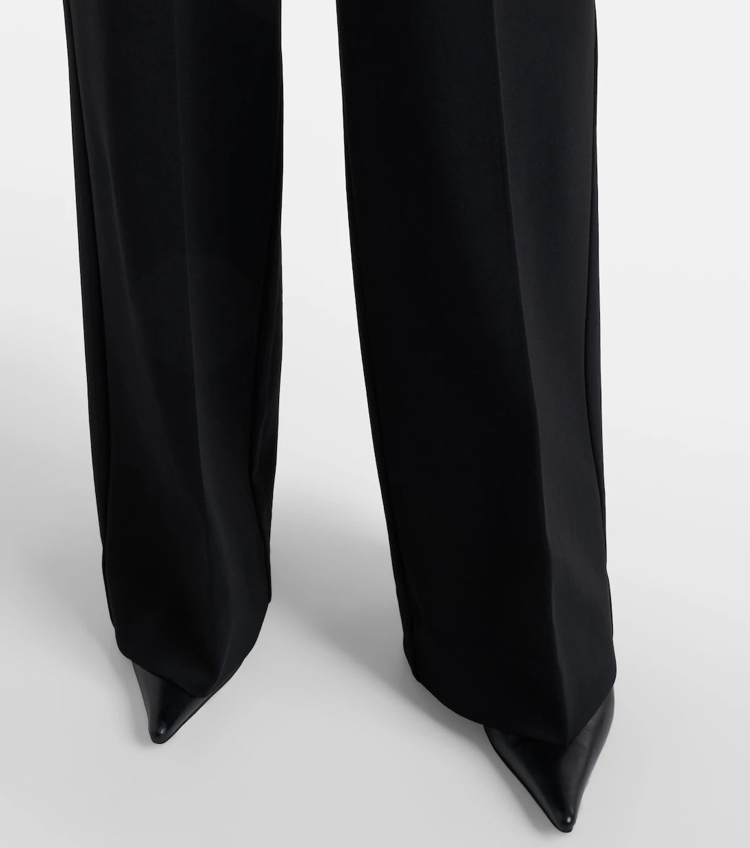 Sportmax - Vetusta crêpe wide-leg pants