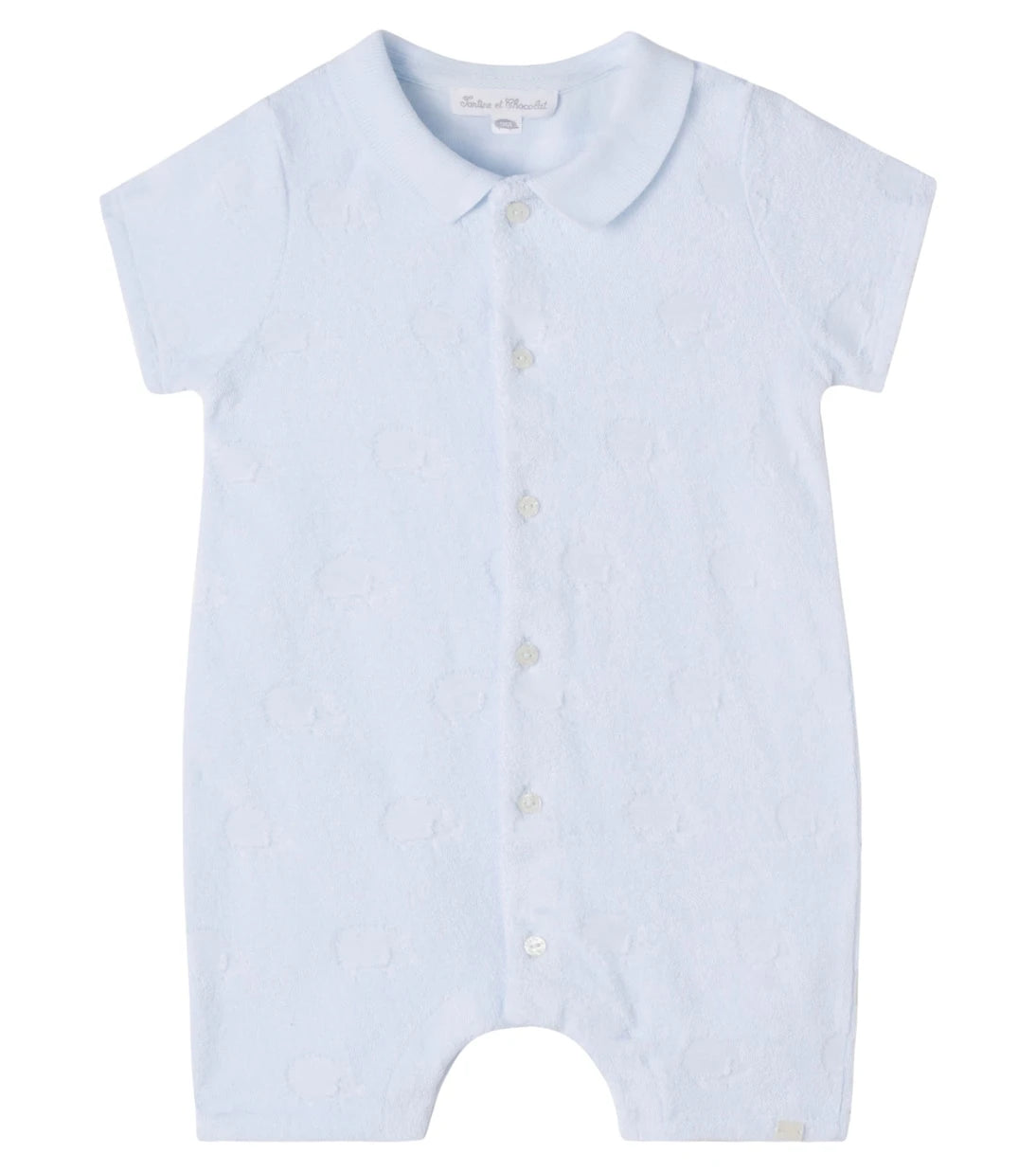 Tartine et Chocolat - Baby cotton terry playsuit