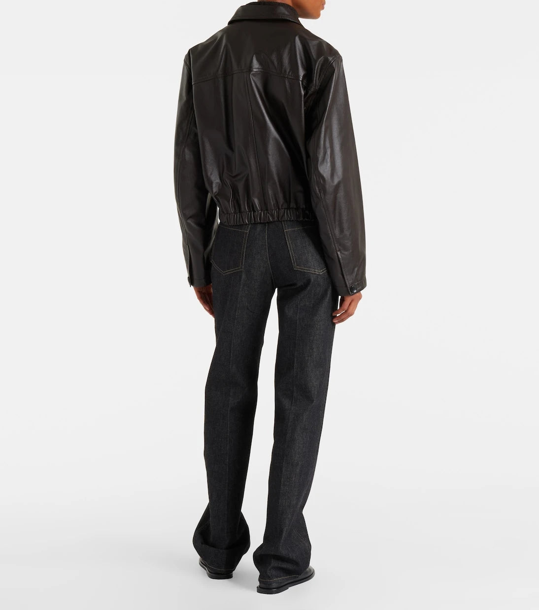 Lemaire - High-rise straight jeans