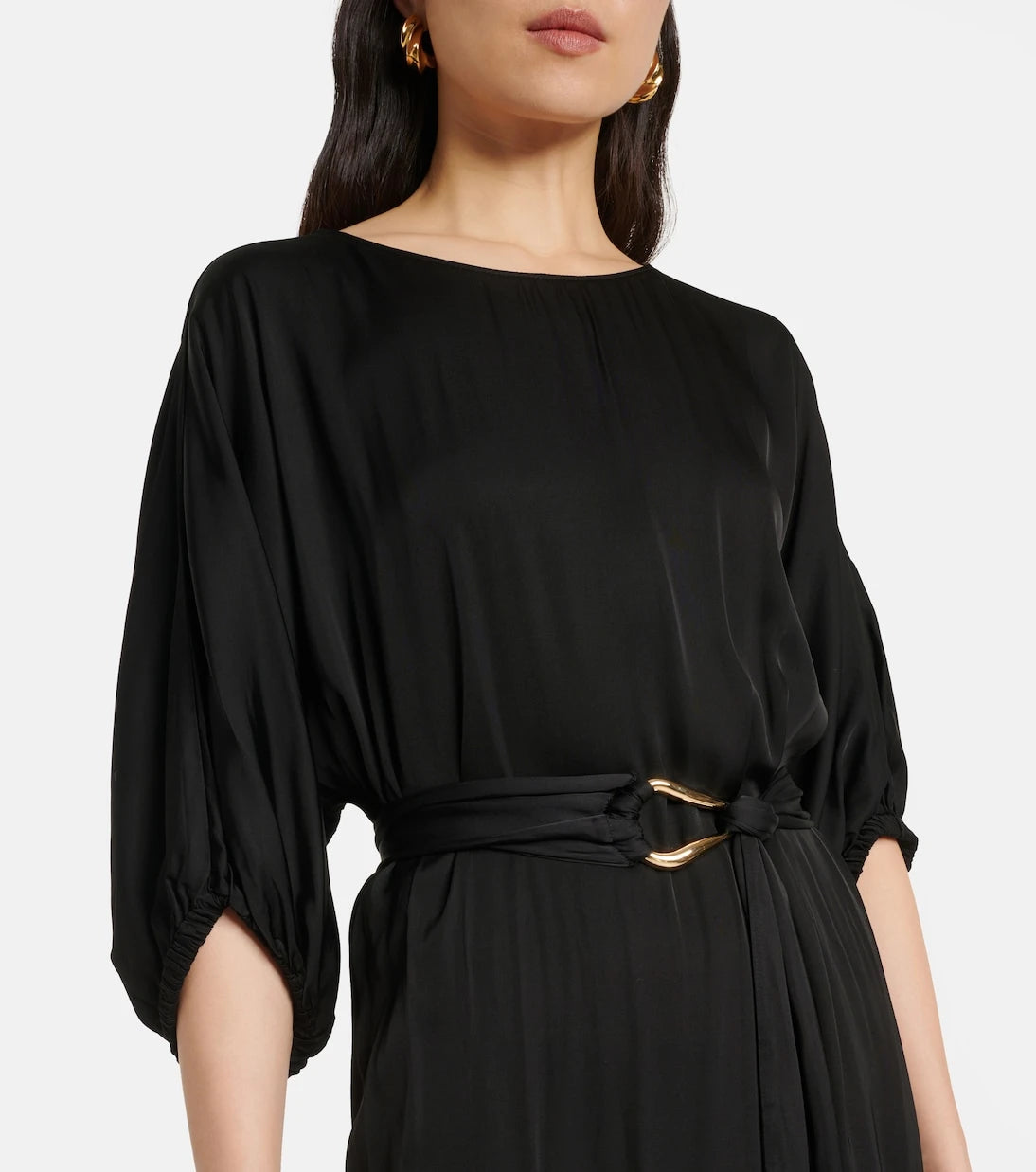 Velvet - Laurel satin midi dress