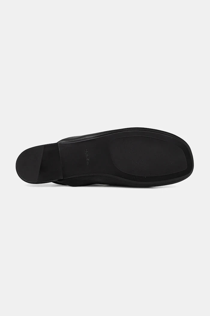 Calvin Klein OBLIQUE BALLERINA SLINGBACK LTH Deri Balerin Ayakkabı