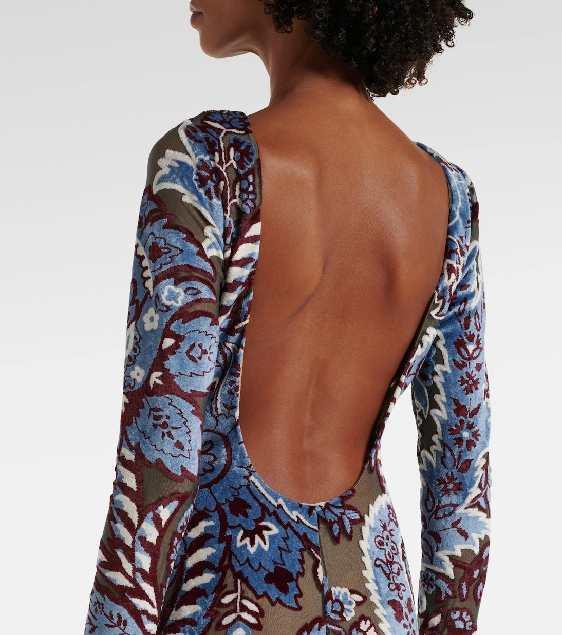 Etro - Paisley crêpe jersey maxi dress
