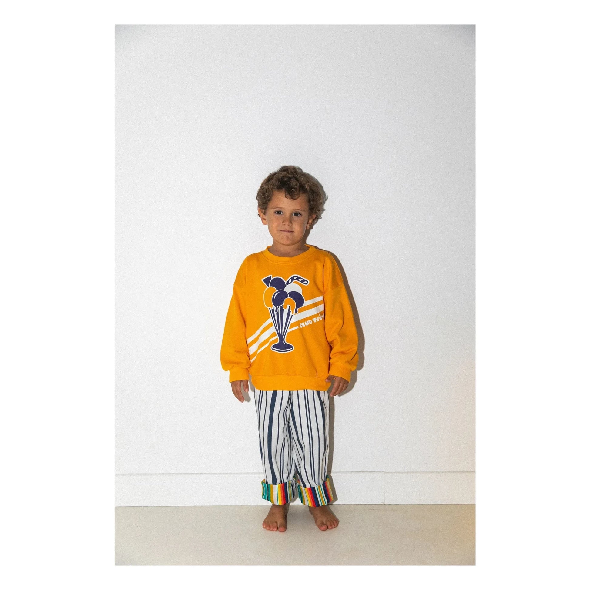Club Trésor - Sweat Ice Cream  | Yellow