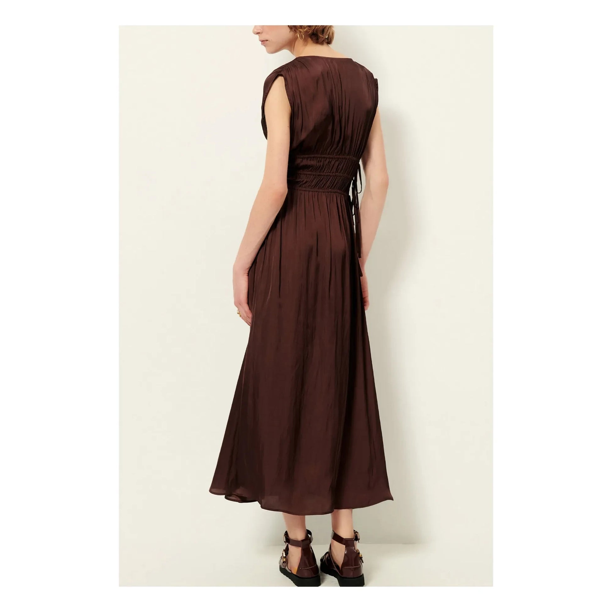 Sessùn - Prezianni dress | Coffee