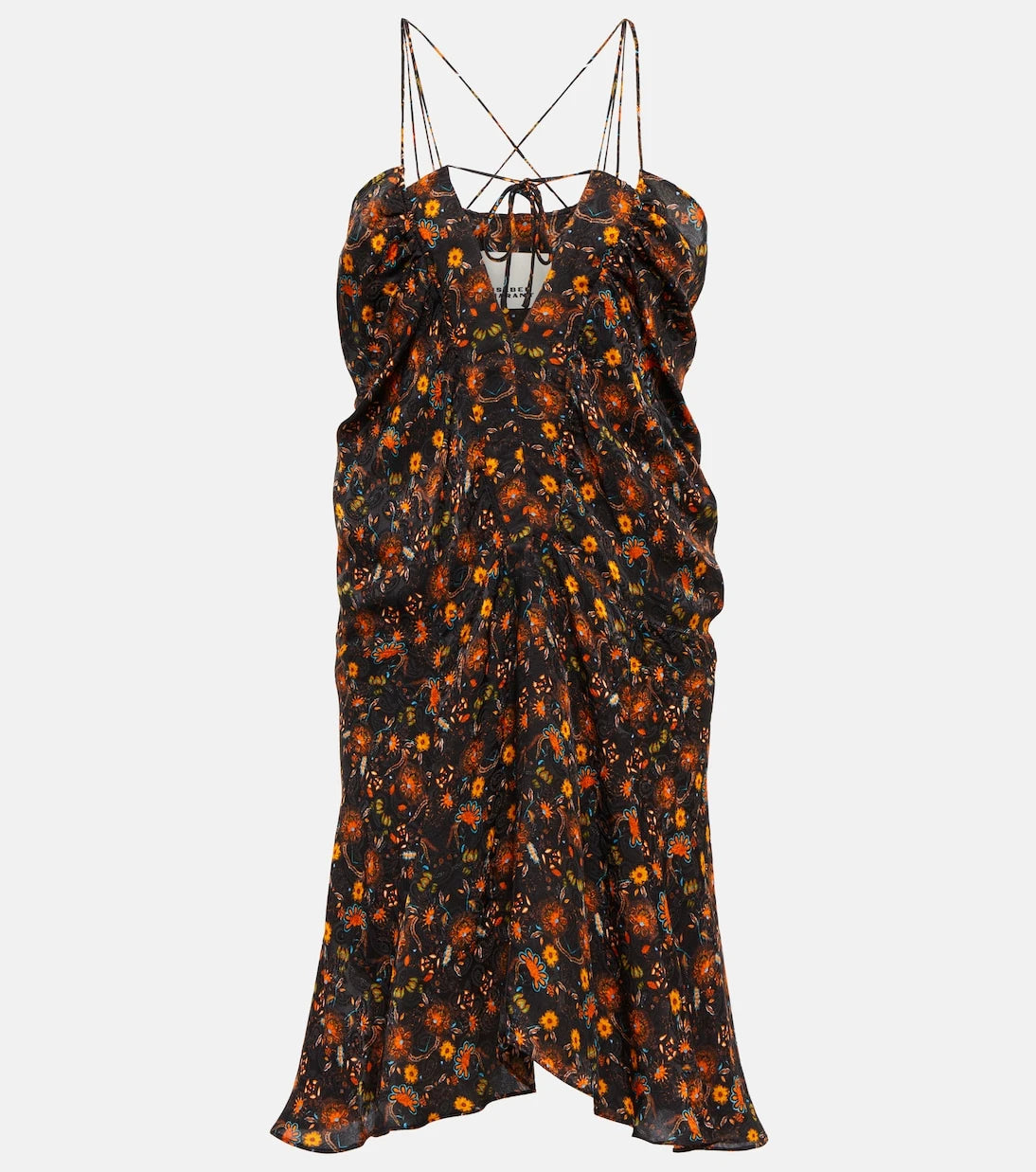 Isabel Marant - Presly floral silk-blend minidress