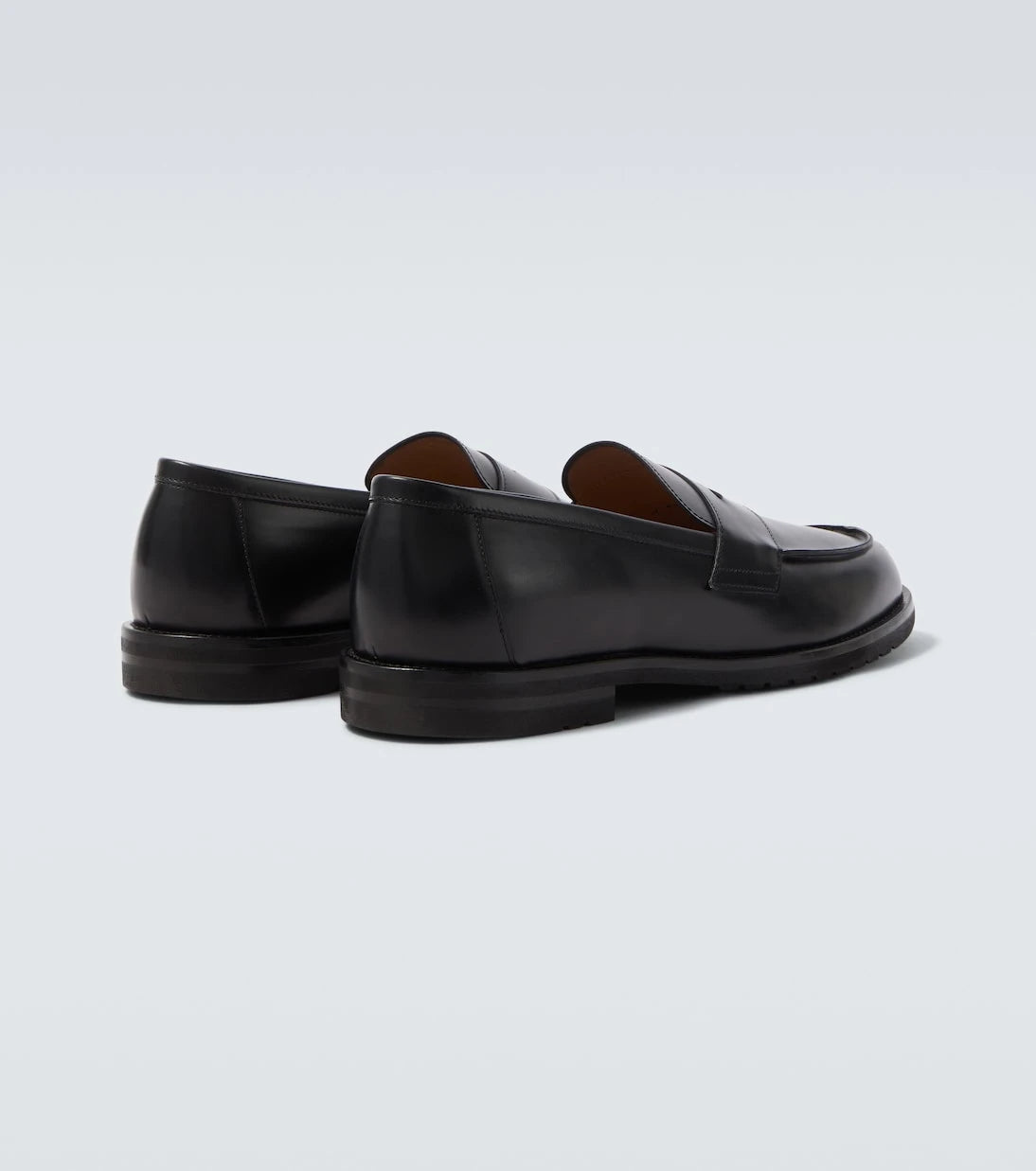 Thom Sweeney - Leather penny loafers