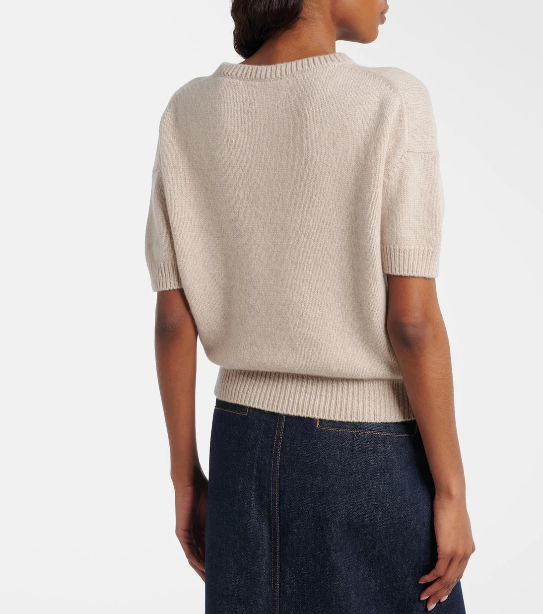 Khaite - Golden cashmere sweater