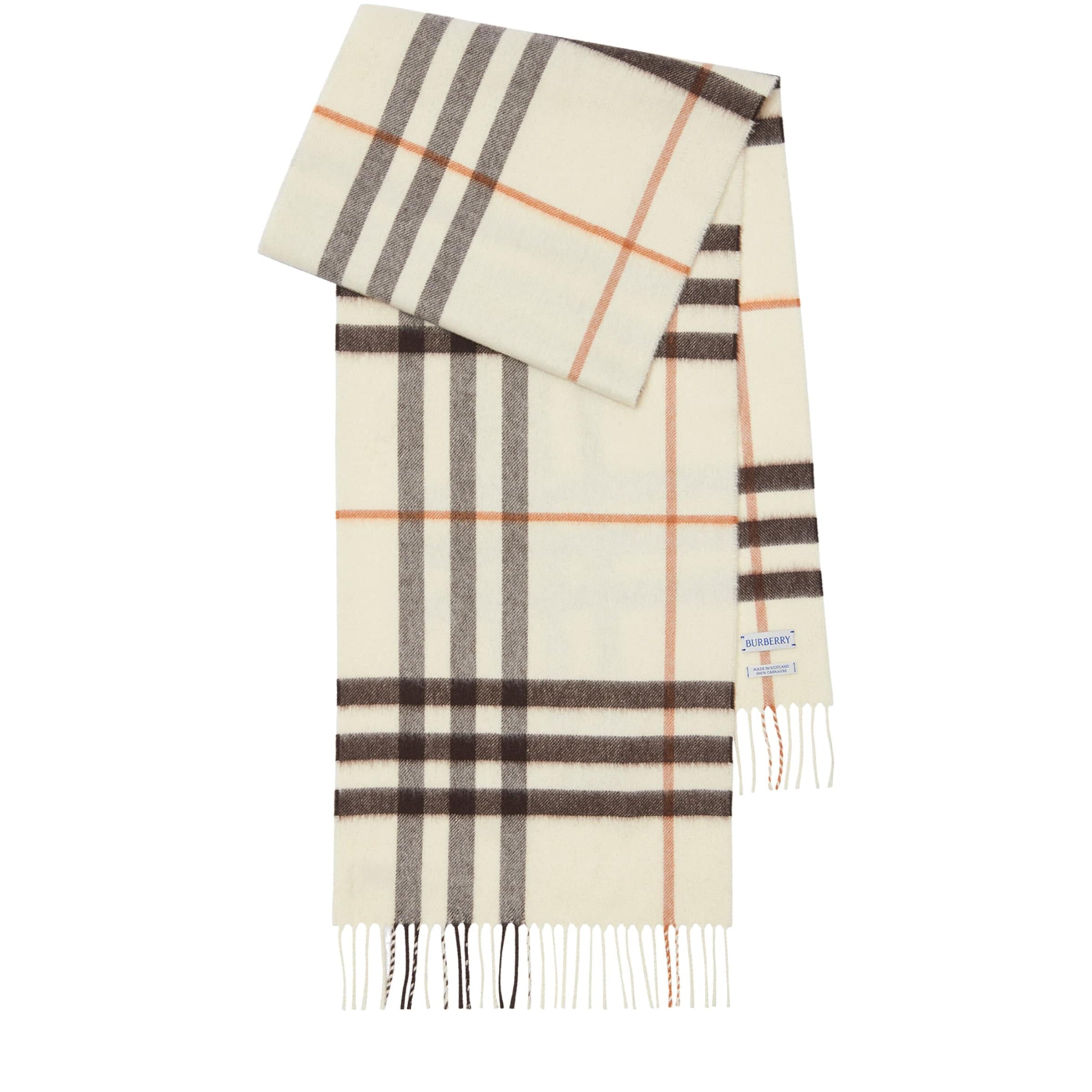 Burberry Cashmere Check Scarf