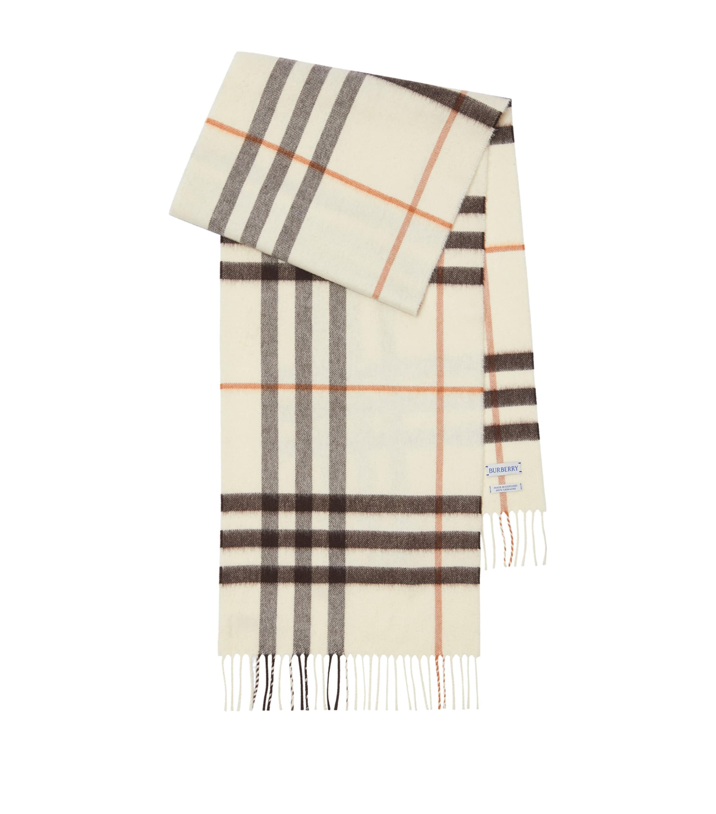 Burberry Cashmere Check Scarf