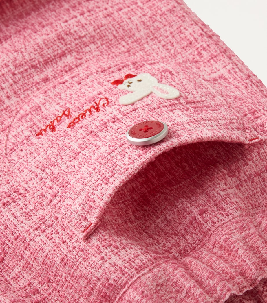 Tweed Embroidered Chieco Shorts (2-7 Years)