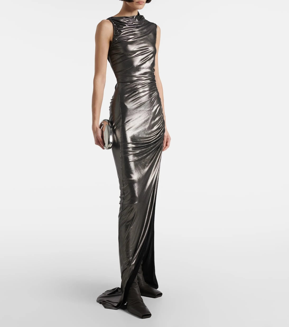 Rick Owens - Ruched jersey gown