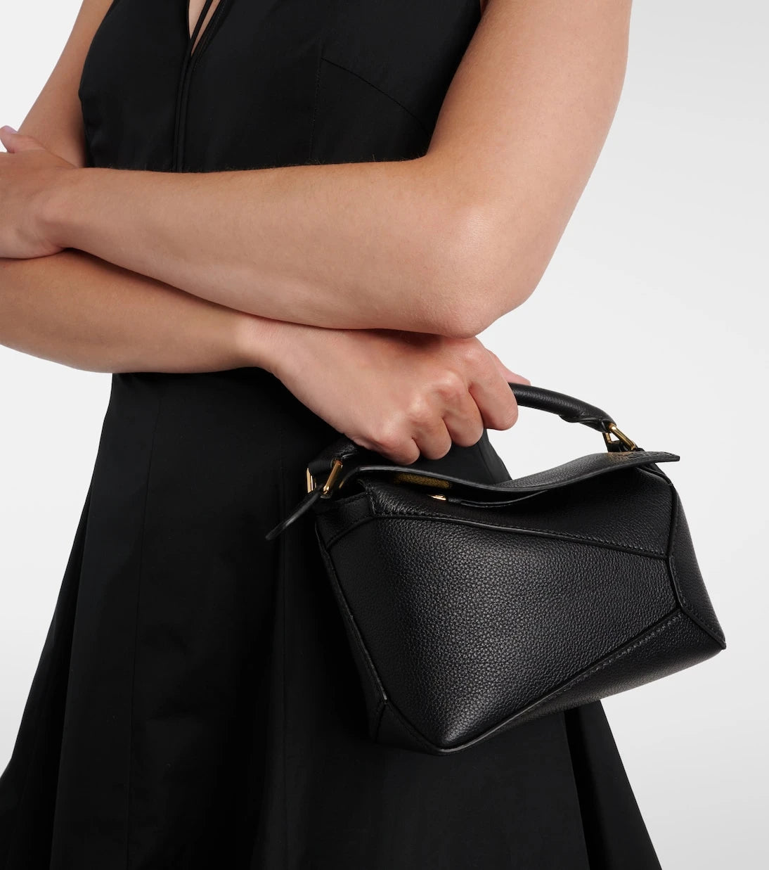 Loewe - Puzzle Edge Mini leather tote bag