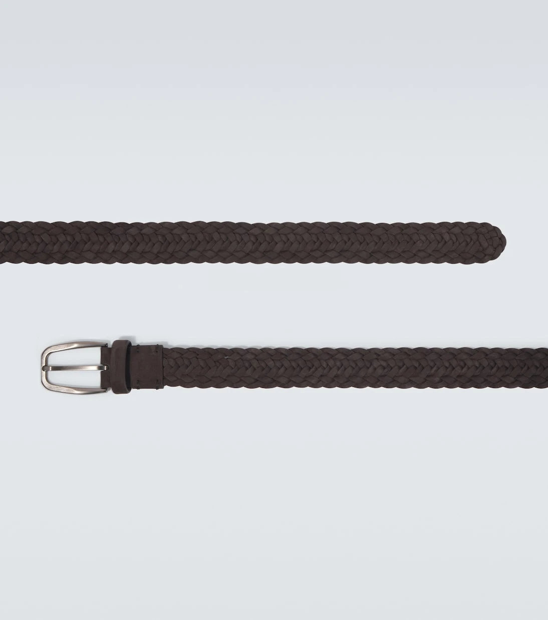 Zegna - Braided leather belt