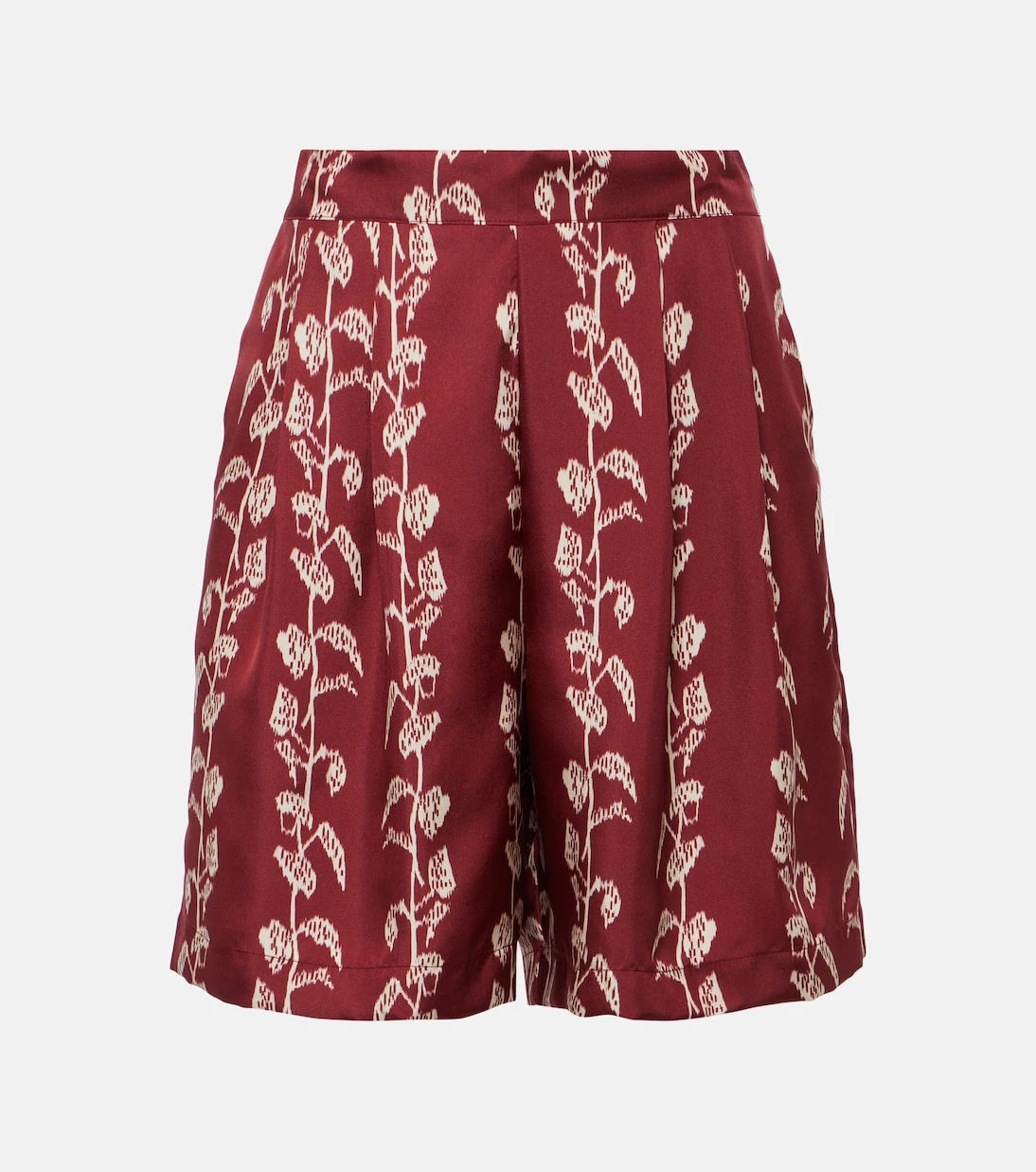 Asceno - Carros silk twill Bermuda shorts