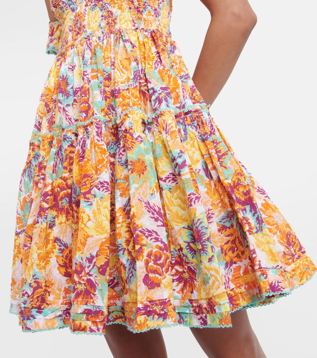 Poupette St Barth - Aurora floral cotton minidress