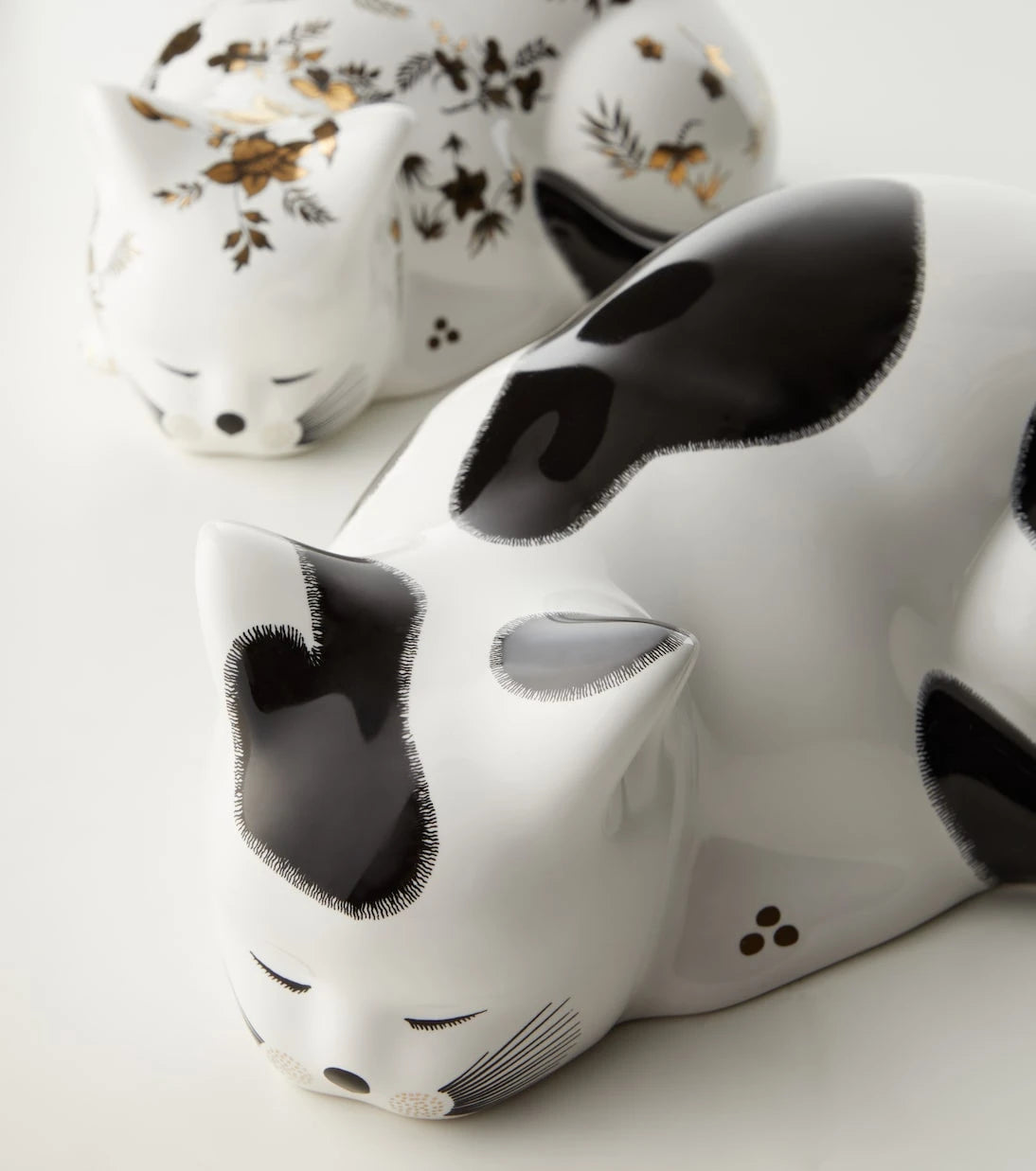 Fornasetti - Cat ceramic decorative object