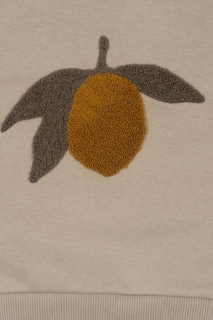 Konges Sløjd LOU TERRY SWEAT SHIRT OCS Çocuk Pamuklu Bluz