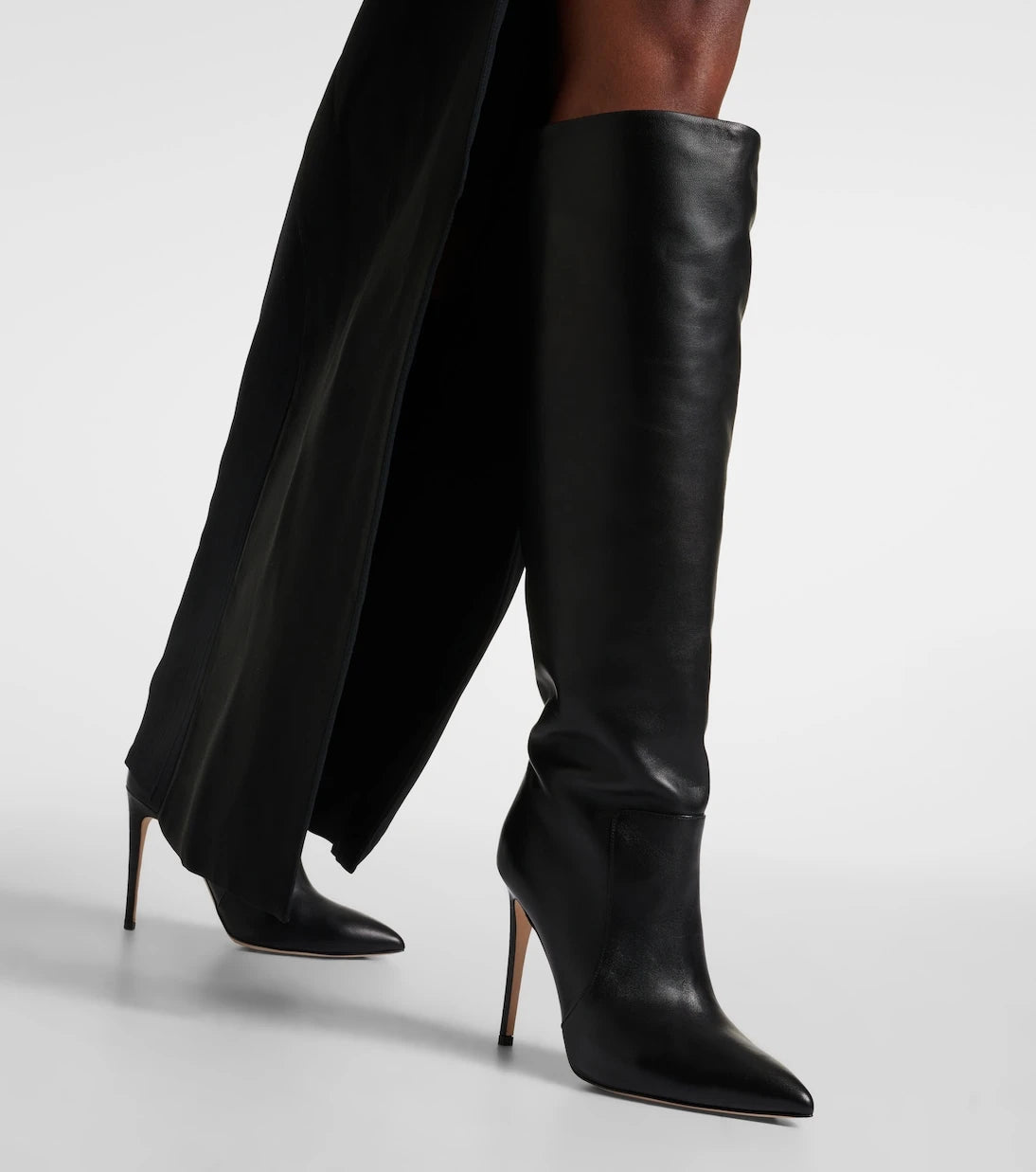 Paris Texas - Leather knee-high boots