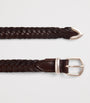 Leather Braided Belt