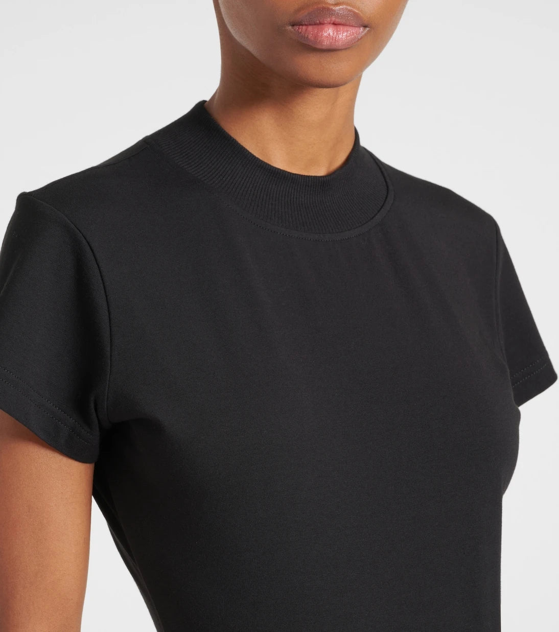 Alaïa - Cotton-blend bodysuit